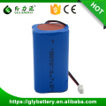 Li-ion 18650 3.7 v 8800 mah batería recargable para la lámpara de pesca envío en línea